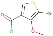 5-bromo-4-methoxythiophene-3-carbonyl chloride