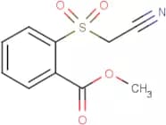 methyl 2-[(cyanomethyl)sulphonyl]benzoate