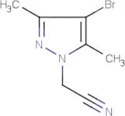 2-(4-bromo-3,5-dimethyl-1H-pyrazol-1-yl)acetonitrile