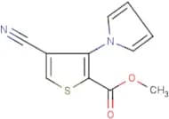 Methyl 4-cyano-3-(1H-pyrrol-1-yl)thiophene-2-carboxylate