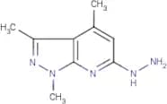 6-Hydrazino-1,3,4-trimethyl-1H-pyrazolo[3,4-b]pyridine