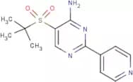 5-(tert-butylsulphonyl)-2-(4-pyridyl)pyrimidin-4-amine