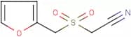 2-[(2-furylmethyl)sulphonyl]acetonitrile