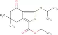 Ethyl 3-(isopropylthio)-6,6-dimethyl-4-oxo-4,5,6,7-tetrahydrobenzo[c]thiophene-1-carboxylate