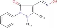 1,5-dimethyl-3-oxo-2-phenyl-2,3-dihydro-1H-pyrazole-4-carboxaldehyde oxime