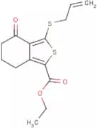 ethyl 3-(allylthio)-4-oxo-4,5,6,7-tetrahydrobenzo[c]thiophene-1-carboxylate
