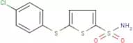 5-[(4-Chlorophenyl)thio]thiophene-2-sulphonamide