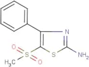 2-Amino-5-(methylsulphonyl)-4-phenyl-1,3-thiazole