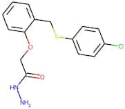 2-(2-{[(4-chlorophenyl)thio]methyl}phenoxy)ethanohydrazide