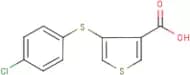 4-[(4-Chlorophenyl)sulphanyl]thiophene-3-carboxylic acid
