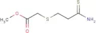 Methyl 2-[(3-amino-3-thioxopropyl)thio]acetate