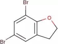 5,7-dibromo-2,3-dihydro-1-benzofuran