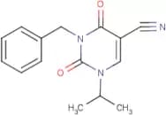 3-Benzyl-1-isopropyl-2,4-dioxo-1,2,3,4-tetrahydropyrimidine-5-carbonitrile