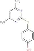 4-[(4,6-Dimethylpyrimidin-2-yl)thio]phenol