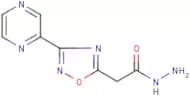 2-(3-Pyrazin-2-yl-1,2,4-oxadiazol-5-yl)acetohydrazide