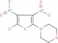 4-(5-chloro-3,4-dinitro-2-thienyl)morpholine