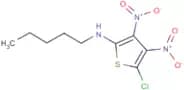 2-Chloro-3,4-dinitro-5-[(pent-1-yl)amino]thiophene