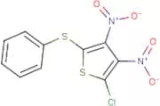 2-chloro-3,4-dinitro-5-(phenylthio)thiophene
