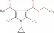 Ethyl 4-acetyl-1-cyclopropyl-2,5-dimethyl-1H-pyrrole-3-carboxylate