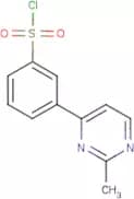 3-(2-Methylpyrimidin-4-yl)benzenesulphonyl chloride