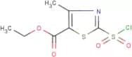 Ethyl 2-(chlorosulphonyl)-4-methyl-1,3-thiazole-5-carboxylate