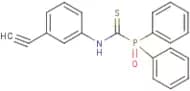 N-(3-eth-1-ynylphenyl)oxo(diphenyl)phosphoranecarbothioamide