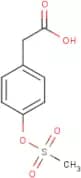 4-[(Methylsulphonyl)oxy]phenylacetic acid
