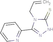 4-Allyl-2,4-dihydro-5-(pyridin-2-yl)-3H-1,2,4-triazole-3-thione