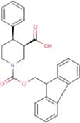 cis-4-Phenylpiperidine-3-carboxylic acid, N-FMOC protected