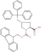 (2S,4R)-4-(Tritylthio)pyrrolidine-2-carboxylic acid, N-FMOC protected