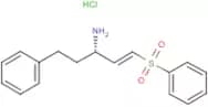 (1E,3S)-3-Amino-5-phenyl-1-(phenylsulphonyl)pent-1-ene hydrochloride