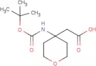 {4-[(tert-Butoxycarbonyl)amino]tetrahydro-2H-pyran-4-yl}acetic acid