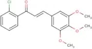1-(2-chlorophenyl)-3-(3,4,5-trimethoxyphenyl)prop-2-en-1-one