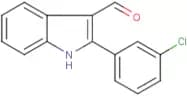 2-(3-chlorophenyl)-1H-indole-3-carboxaldehyde