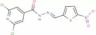 N'4-[(5-nitro-2-thienyl)methylidene]-2,6-dichloropyridine-4-carbohydrazide