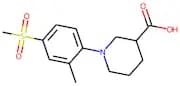 1-[2-Methyl-4-(methylsulphonyl)phenyl]piperidine-3-carboxylic acid