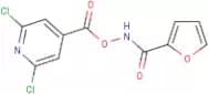 N-[(2,6-dichloroisonicotinoyl)oxy]-2-furamide