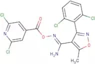 O4-[(2,6-dichloro-4-pyridyl)carbonyl]-3-(2,6-dichlorophenyl)-5-methylisoxazole-4-carbohydroximamide