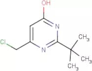 2-(tert-Butyl)-6-(chloromethyl)pyrimidin-4-ol