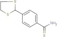4-(1,3-dithiolan-2-yl)benzene-1-carbothioamide