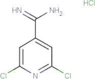 2,6-dichloropyridine-4-carboximidamide hydrochloride