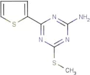 4-(Methylthio)-6-(2-thienyl)-1,3,5-triazin-2-amine