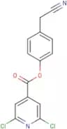 4-(cyanomethyl)phenyl 2,6-dichloroisonicotinate