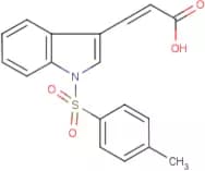 3-{1-[(4-Methylphenyl)sulphonyl]-1H-indol-3-yl}acrylic acid