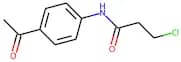 N-(4-acetylphenyl)-3-chloropropanamide