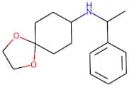 N-(1-Phenylethyl)-1,4-dioxaspiro[4.5]decan-8-amine