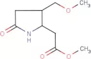 Methyl 2-[3-(methoxymethyl)-5-oxo-2-pyrrolidinyl]acetate