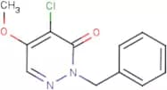 2-benzyl-4-chloro-5-methoxypyridazin-3(2H)-one