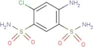 4-Amino-6-chlorobenzene-1,3-disulphonamide