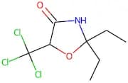 2,2-diethyl-5-(trichloromethyl)-1,3-oxazolan-4-one